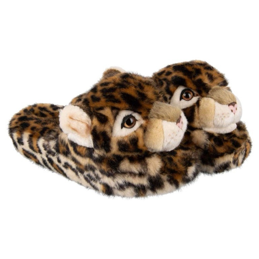 🐅 Dolce & gabbana leopard faux fur slippers